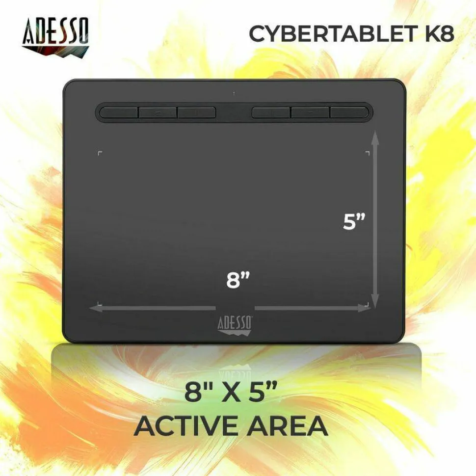 Adesso 8" x 5" Graphic Tablet
