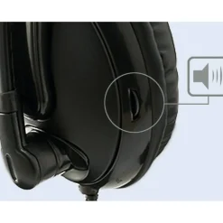 Adesso Xtream H5 - 3.5mm Stereo Headset with Microphone - Noise Cancelling - Wired- Lightweight