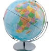 Advantus 12" Political World Globe, 13"W x 16"H, 12" Diameter, Multi