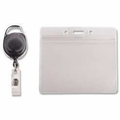 Advantus Badge Reel Holder Combo Pack - Support 3.75