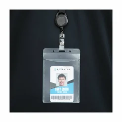 Advantus, Card holder, for (pack of 50), 75604