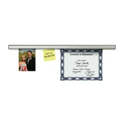 Advantus Grip-A-Strip Display Rail, 1 1/2