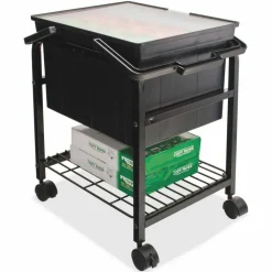 Advantus Heavy-Duty File Shuttle, Metal, 1 Shelf, 17.13