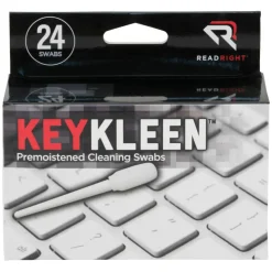 Advantus KeyKleen Cleaning Swabs, Box Of 24