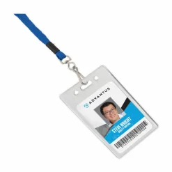 Advantus Metal Clasp Flat Breakaway Lanyard - 36