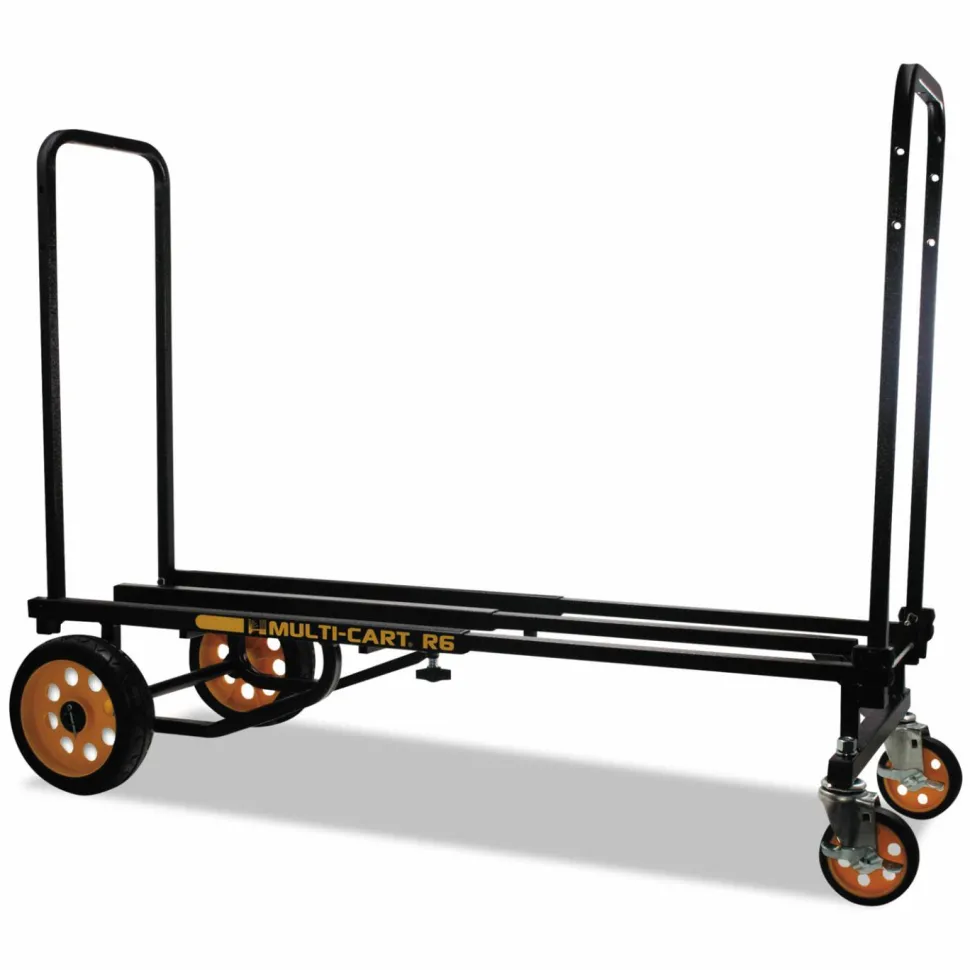 Advantus Multi-Cart 8-in-1 Cart, 500 Lb Capacity, Black/Yellow