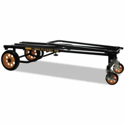 Advantus Multi-Cart 8-in-1 Cart, 500 Lb Capacity, Black/Yellow