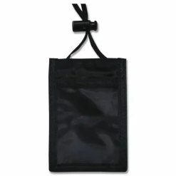 Advantus - Name badge holder - lanyard - black (pack of 12)