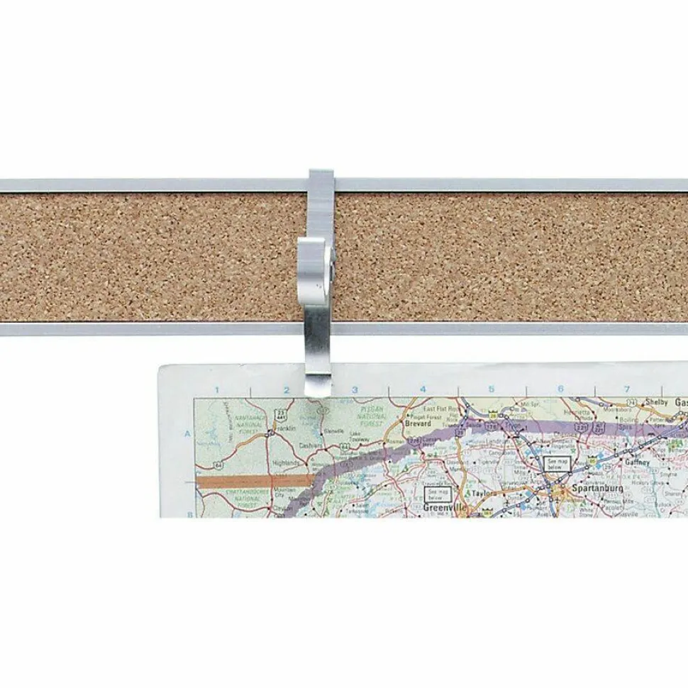 Advantus New Map Rail, 2" x 96"