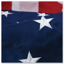 Advantus Outdoor U.S. Nylon Flag, 4' x 6'