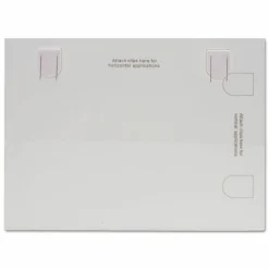 Advantus Panel Wall Acrylic Certificate Holder - Holds 11" x 8.50" Insert - Horizontal, Vertical - Hook - 1 Each - Acrylic - Clear