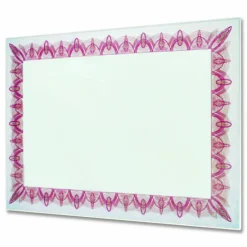 Advantus Panel Wall Acrylic Certificate Holder - Holds 11" x 8.50" Insert - Horizontal, Vertical - Hook - 1 Each - Acrylic - Clear
