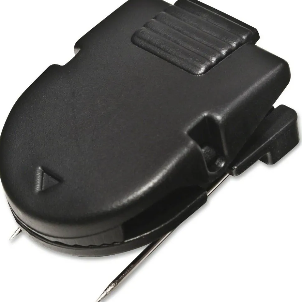 Advantus Panel Wall Clips, Pack Of 20, Black
