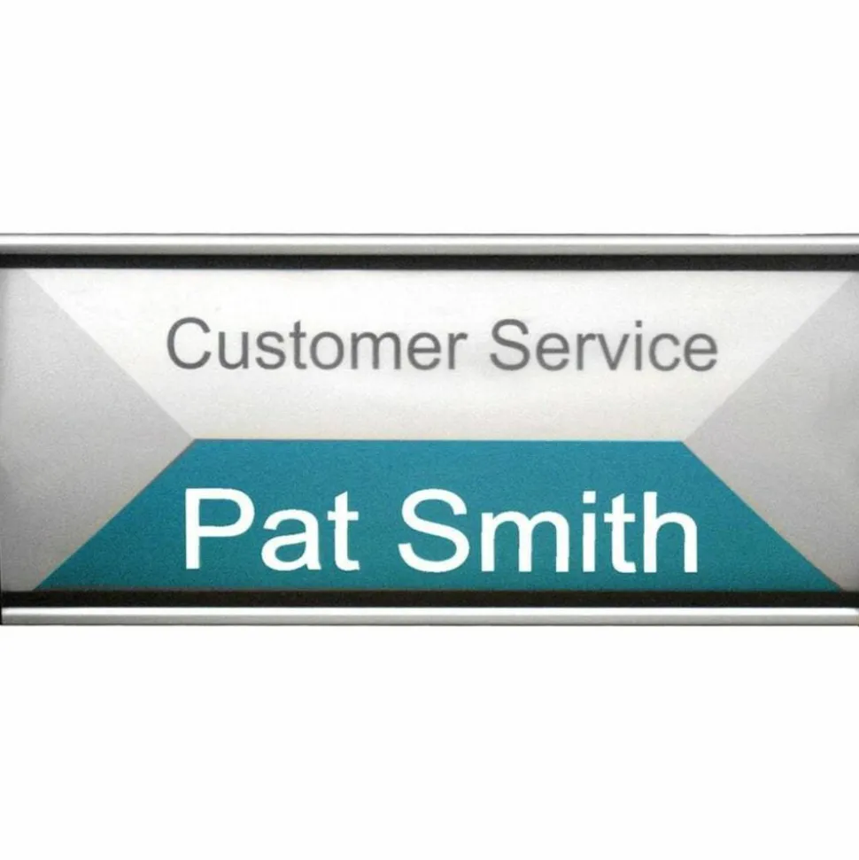 Advantus People Pointer Cubicle Sign, 4 1/2"H x 9"W x 5/8"D