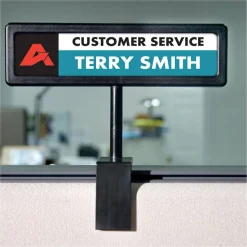 Advantus People Pointer Cubicle Sign, 4 1/2