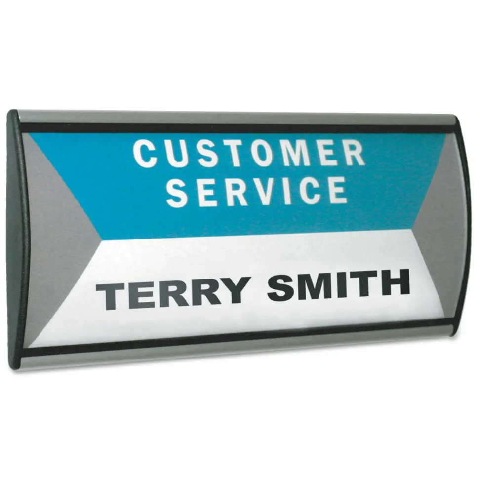 Advantus People Pointer Wall Sign, 4"H x 8"W x 1/2"D