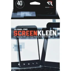 Advantus Screen Kleen Cleaning Wipes, Pack Of 40