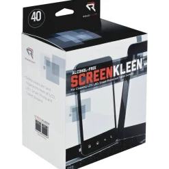Advantus Screen Kleen Cleaning Wipes, Pack Of 40