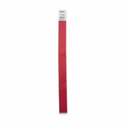 Advantus Tyvek Colored Wrist Bands, 3/4" x 10", Blue, Red, Pack Of 500