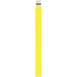 Advantus Tyvek Wristbands, Neon Yellow, Pack Of 500 Wristbands