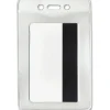 Advantus Vertical Security Badge Holder - Vinyl - 50 / Box