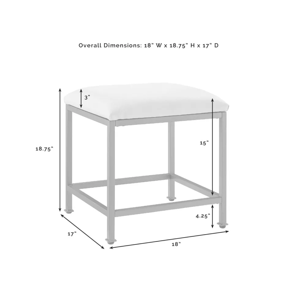Aimee Vanity Stool