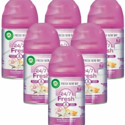 Air Wick Life Scents Freshmatic Automatic Spray Refill, 6.17 Oz, Summer Delights, Carton Of 6