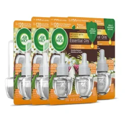 Air Wick Life Scents Scented Oil Warmer Refills, 0.67 Oz, Paradise Retreat, 2 Refills Per Pack, Carton Of 6 Packs