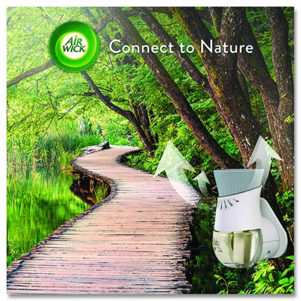 Air Wick Scented Oil Warmer Refills, 0.67 Oz, Summer Delights, 2 Refills Per Pack, Carton Of 6 Packs