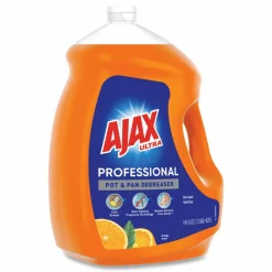 Ajax Dish Detergent, Orange Scent, 145 oz Bottle, 4/Carton