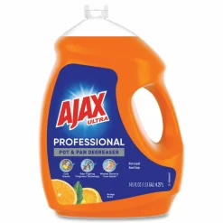 Ajax Dish Detergent, Orange Scent, 145 oz Bottle, 4/Carton