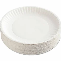 AJM Packaging Corporation Gold Label Coated Paper Plates, 9