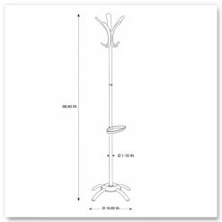 Alba CLEO Coat Stand, Black
