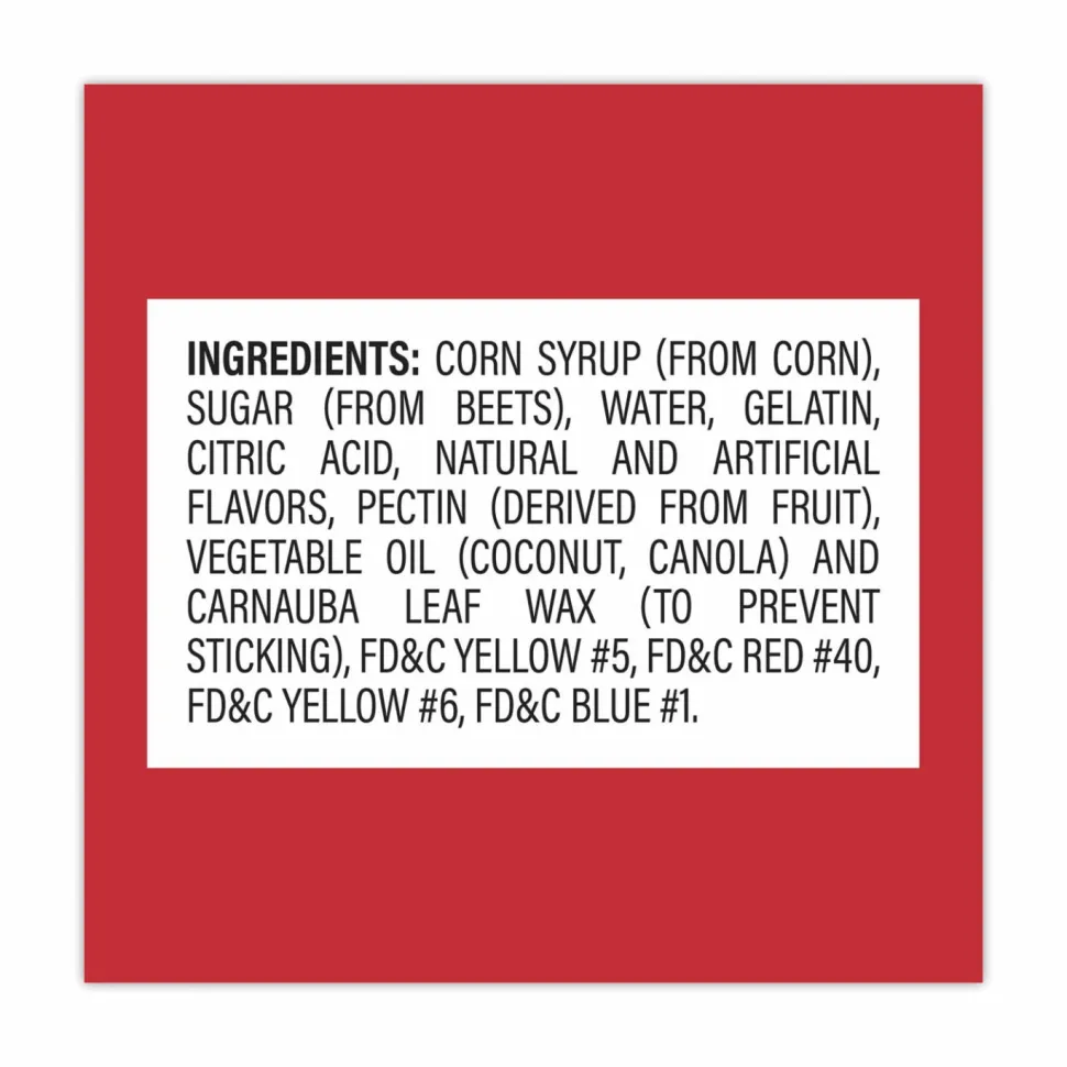 Albanese World's Best Gummi Bears, 5 lb Pouch, Assorted