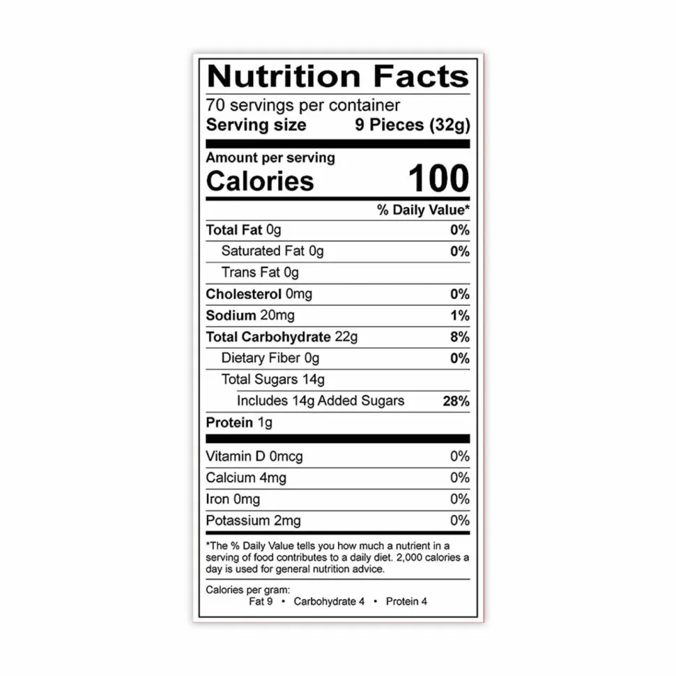 Albanese World's Best Gummi Bears, 5 lb Pouch, Assorted