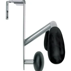 Alba Over-the-panel Coat Hook Hanger, 44 lb (19.96 kg) Capacity, 7.9"H x 14.6"W, for Coat, Cubicle, Clothes, Powder Coated