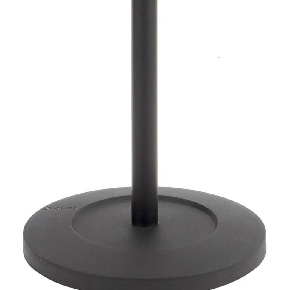 ALBA Tree-Hook Coat Stand With Umbrella Holder, 73 5/8"H x 15"W x 15"D, Black