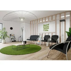 ALBA Tree-Hook Coat Stand With Umbrella Holder, 73 5/8