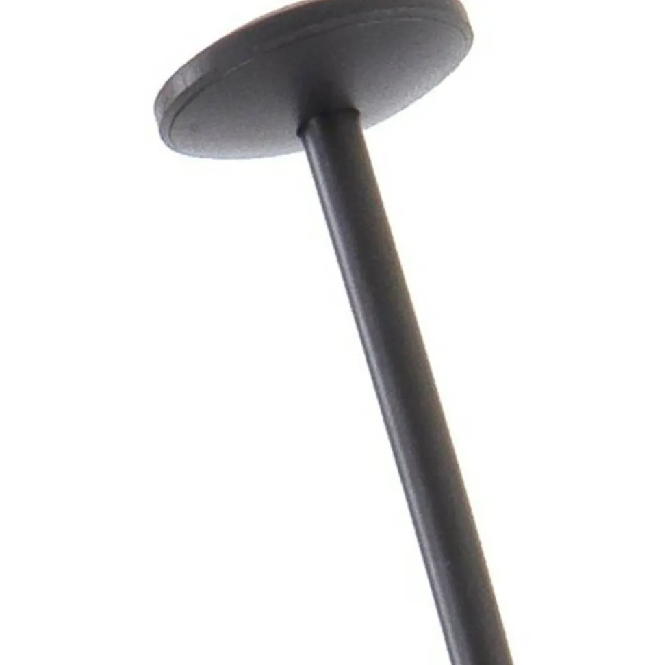 ALBA Tree-Hook Coat Stand With Umbrella Holder, 73 5/8"H x 15"W x 15"D, Black