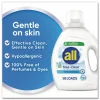all Free Clear HE Laundry Detergent, 58 Loads, Unscented, 73 oz Bottle, 6/Carton