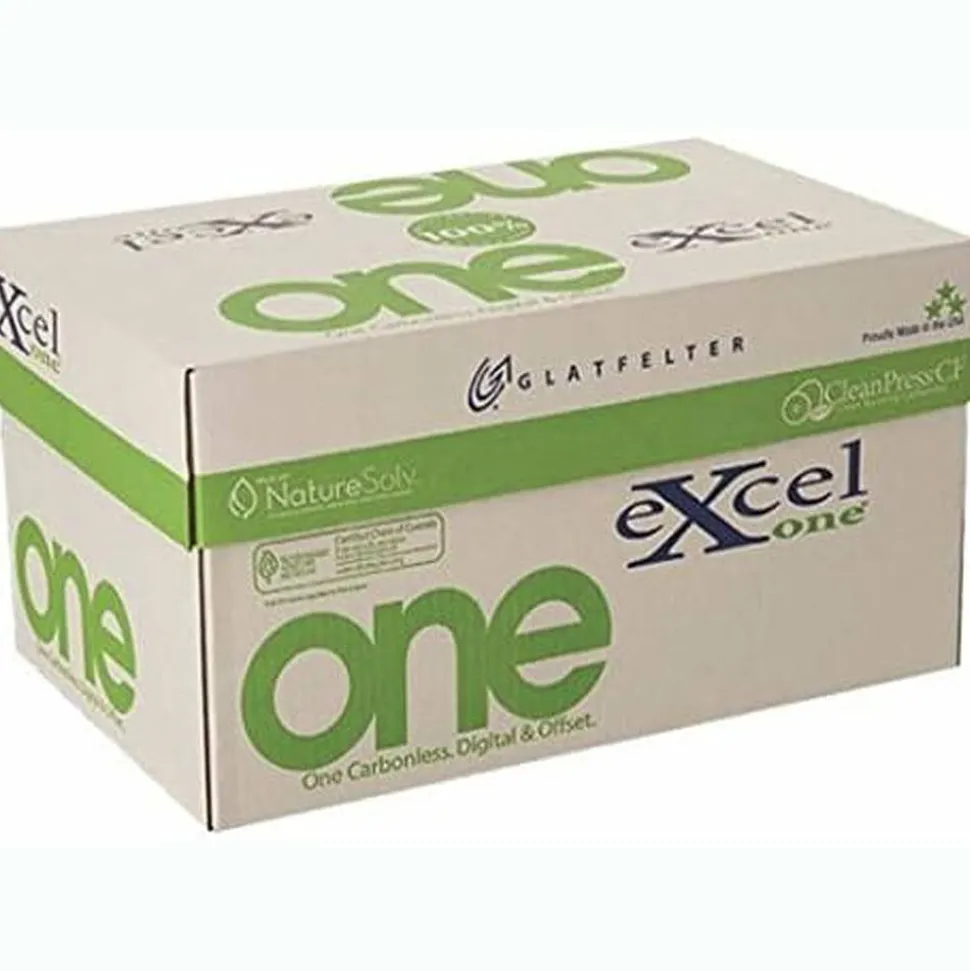 Alliance ExcelOne Carbonless Cut Print & Copy Paper, 10 Reams, Letter Size, 92 Brightness, 21 Lb, 2-Part Canary/White, 500 Sheets Per Ream