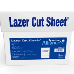 Alliance Pre-Perforated Cut Sheets, 8-1/2