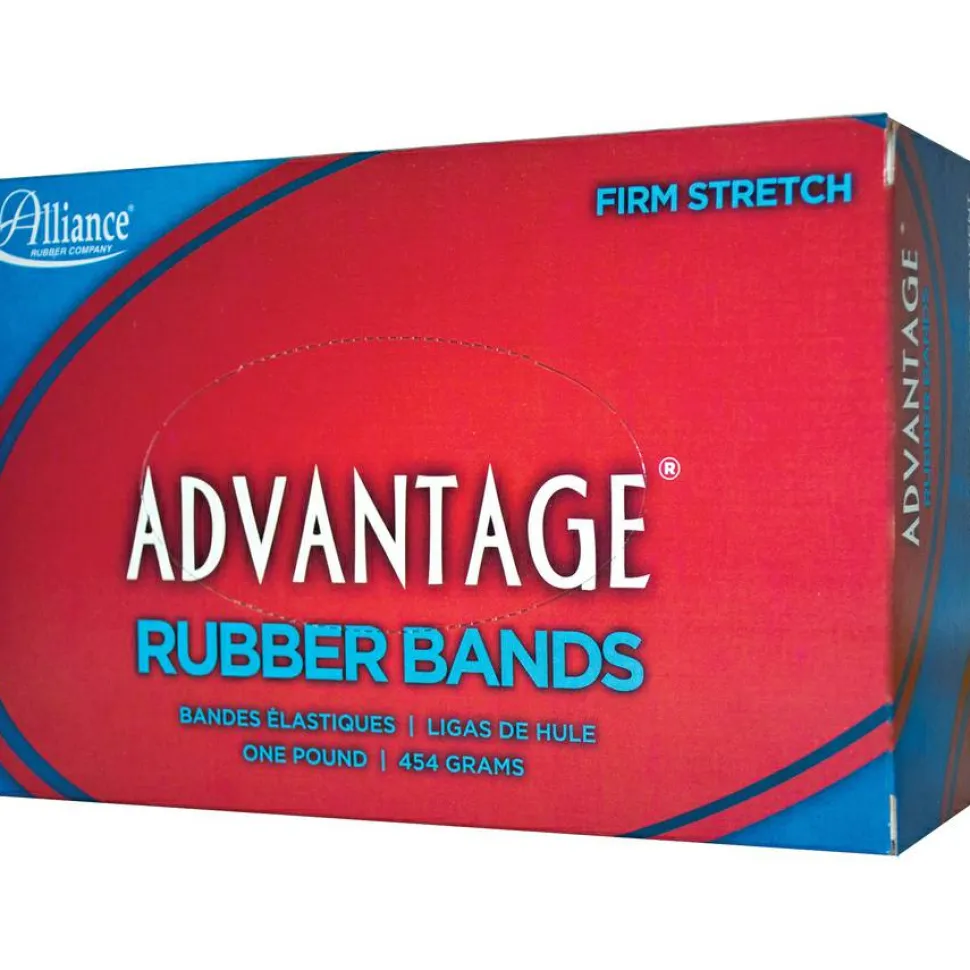 Alliance Rubber Advantage Rubber Bands In 1-Lb Box, #32, 3" x 1/8", Box Of 700