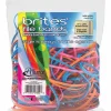 Alliance Rubber Brites File Bands, Assorted, Bag Of 50