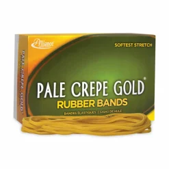 Alliance Rubber Pale Crepe Gold Rubber Bands