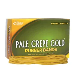 Alliance Rubber Pale Crepe Gold Rubber Bands