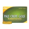 Alliance Rubber Pale Crepe Gold Rubber Bands , #18, 3" x 1/16", 1 Lb, Box Of 2,205