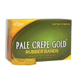 Alliance Rubber Pale Crepe Gold Rubber Bands , #18, 3