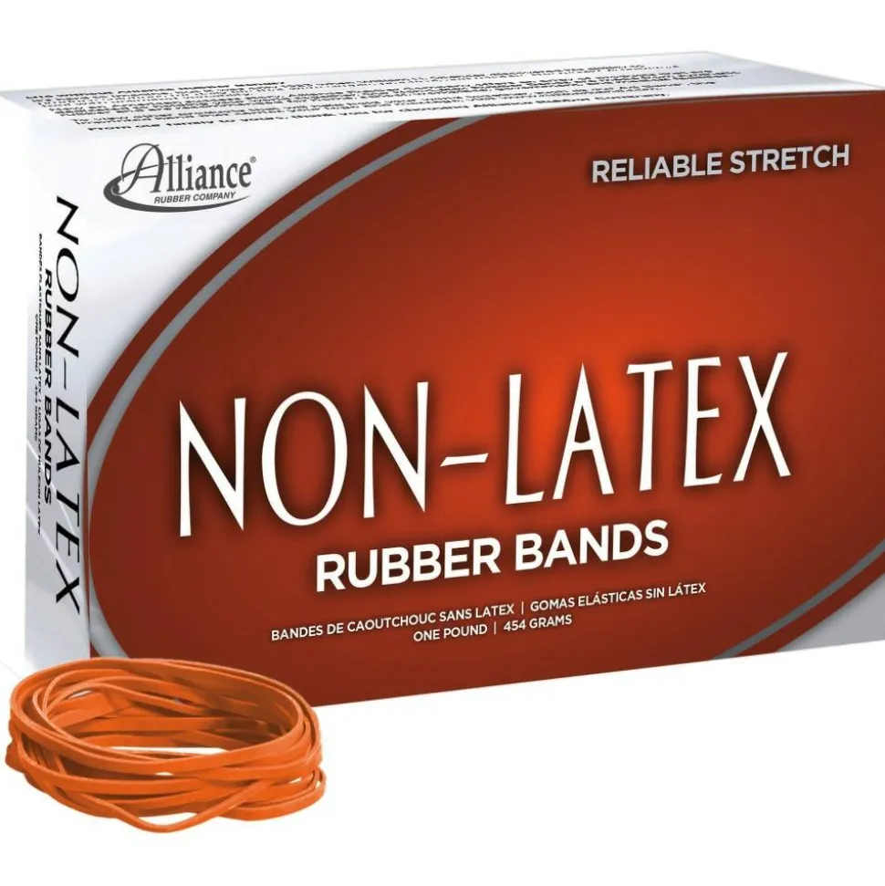 Alliance Rubber Sterling Rubber Bands, No. 33, 1 lb, Box Of 720