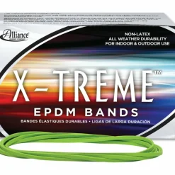 Alliance Rubber X-Treme File Bands, Lime Green